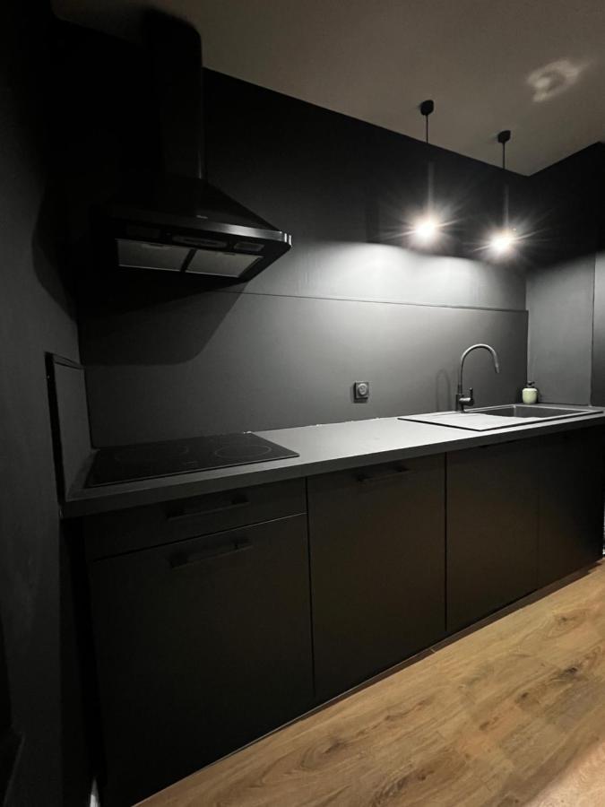 Appartement Moderne Full Black Dunkerque Centre Dunkirk Exterior foto